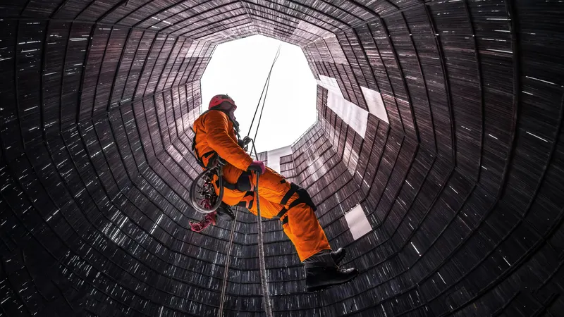 Confined space access operation
