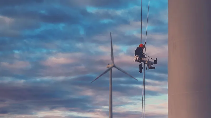 Wind turbine blade maintenance