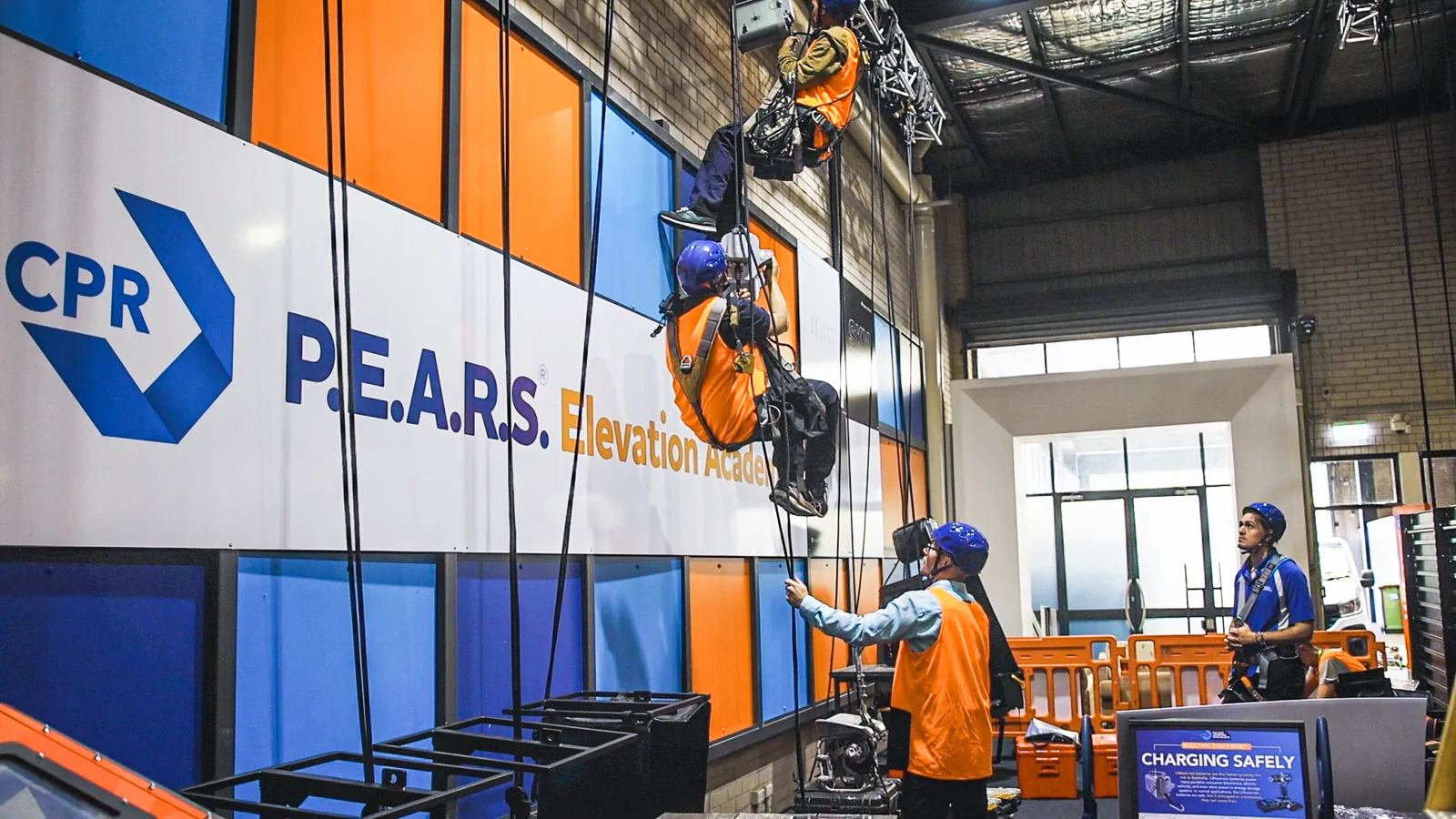 P.E.A.R.S. Elevation Academy — operator training in progress
